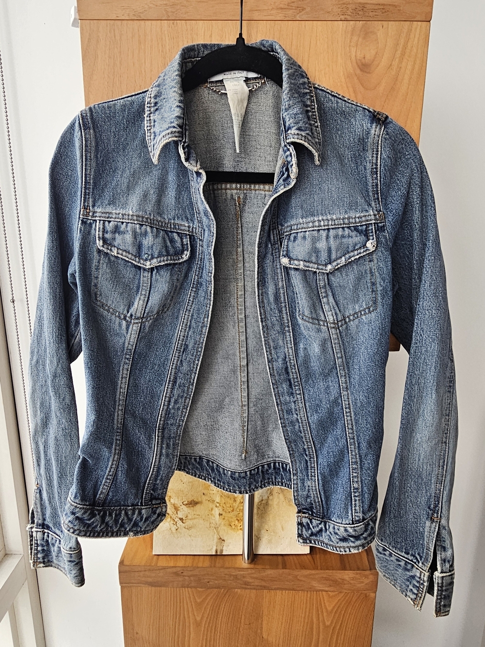Dolce & Gabbana Vintage, Distressed Blue Denim Jacket 0557
